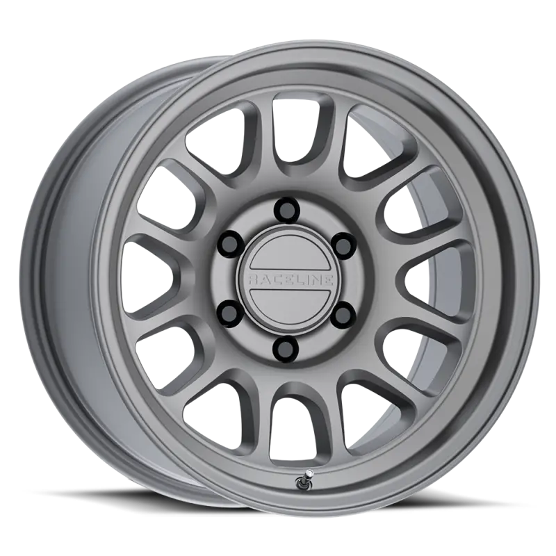 Raceline 958T Rogue 17X8.5In / 6X139.7 Bp / 0Mm Offset / 106.1Mm Bore - Matte Titanium 1