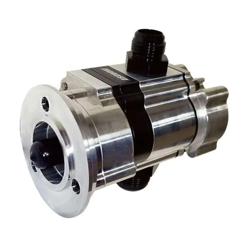 Moroso Single Tri-Lobe Reverse Rotation 1.500 Pressure Fuel Pump V-Band Alston Ext Oil Pump 1
