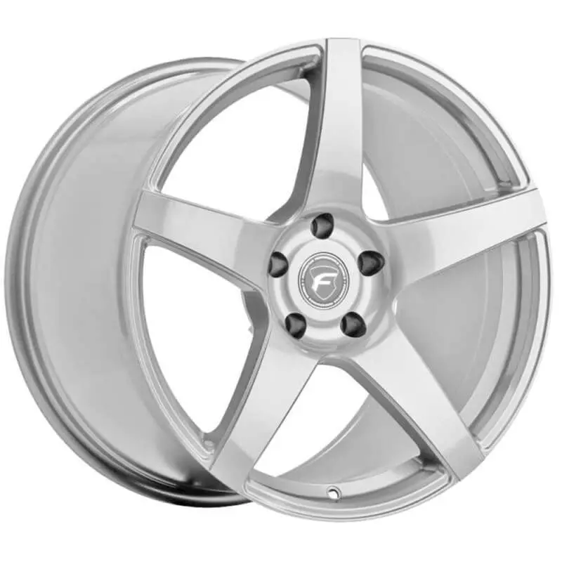 Forgestar Cf5 19X9 / 5X114.3 Bp / Et35 / 6.4In Bs Gloss Silver Wheel 1