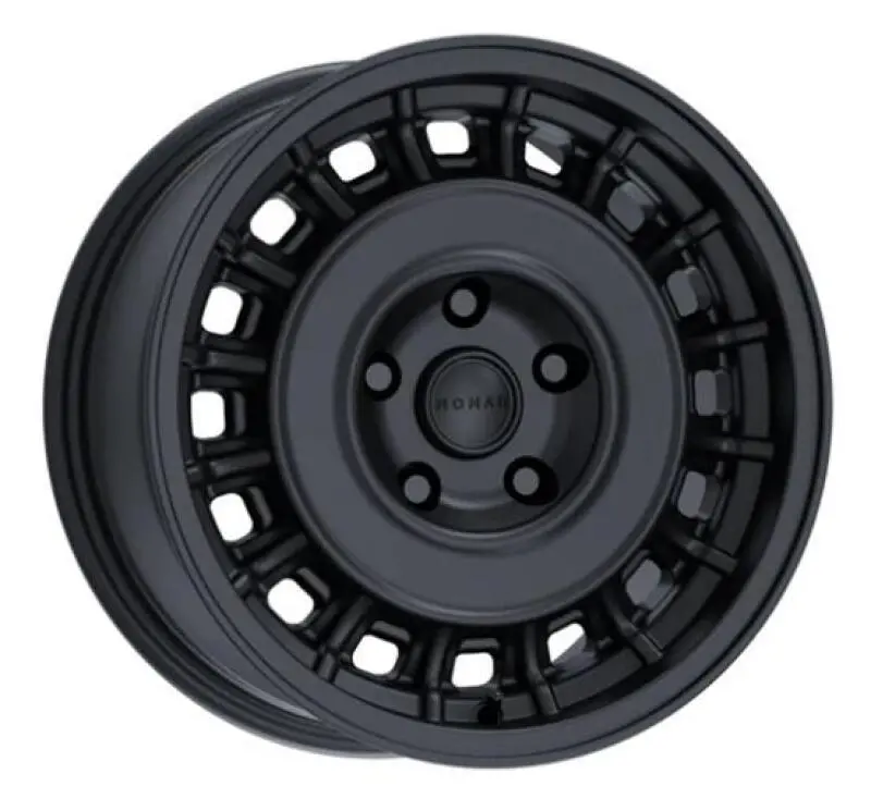Nomad N502sb Arvo 16X8in / 5X139.7 Bp / -10Mm Offset / 106.5Mm Bore - Satin Black 1