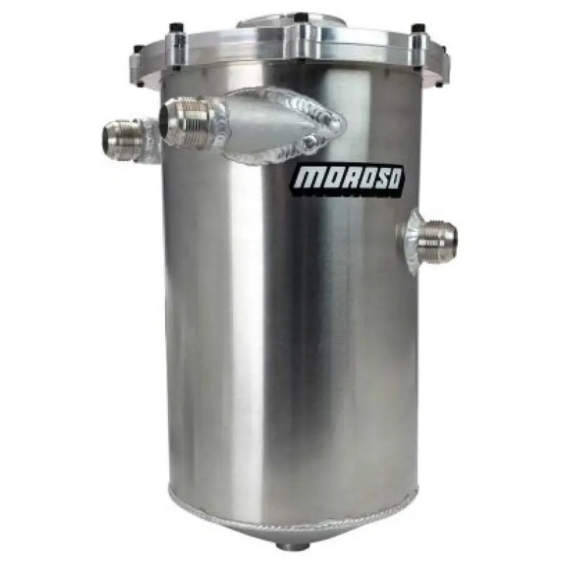 Moroso Mmps Split Top 16In Tall 8In Dia 7.5Qt Dry Sump Tank 1