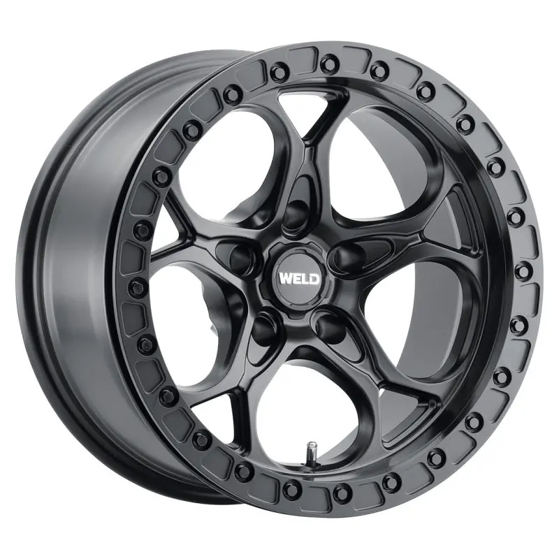 Weld Off-Road W901 17X9.0 Ledge Beadlock 5X127 Et-12 Bs4.50 Satin Black 71.5 1