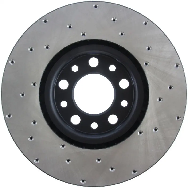 Stoptech 15-17 Chrysler 200 / Jeep Renegade Sport Drilled Vented Right Front Rotor 1