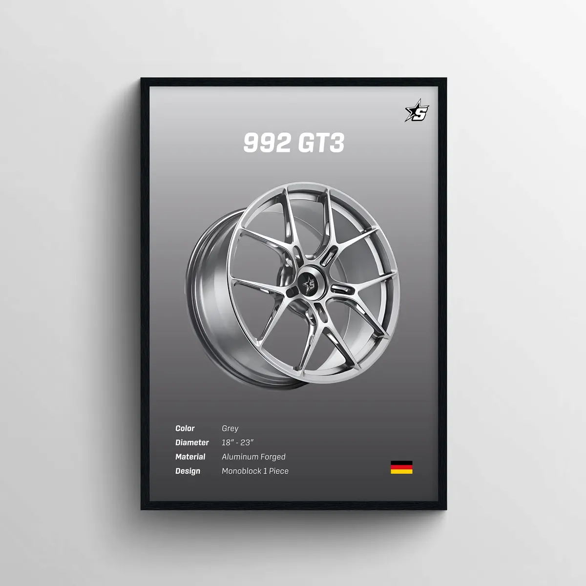 Porsche 992 Gt3 Silver 1