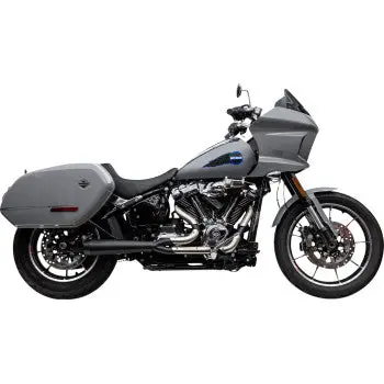 Trask 2-Into-1 Assault Exhaust System - Black - Softail M8 Tm-5054Bk 1
