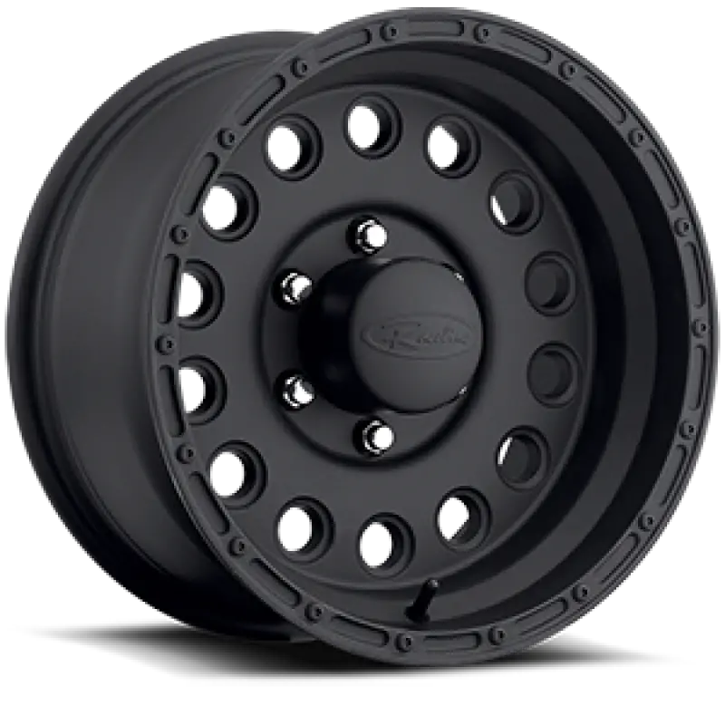 Raceline 887B Rock Crusher 16X8in / 8X170 Bp / -20Mm Offset / 130.81Mm Bore - Satin Black Wheel 1