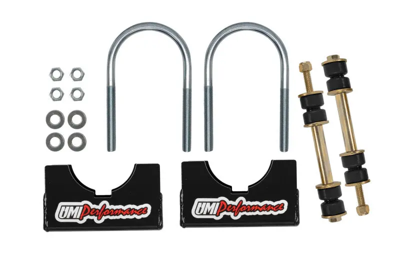 Umi Performance Aftermarket Rear End Sway Bar Installation Kit- 3-1/4In Axle Tubes 1