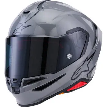 Alpinestars Supertech R7 Helmet - 22.06 - Solid - Gloss Gray - Xs 8202126-1635-Xs 1