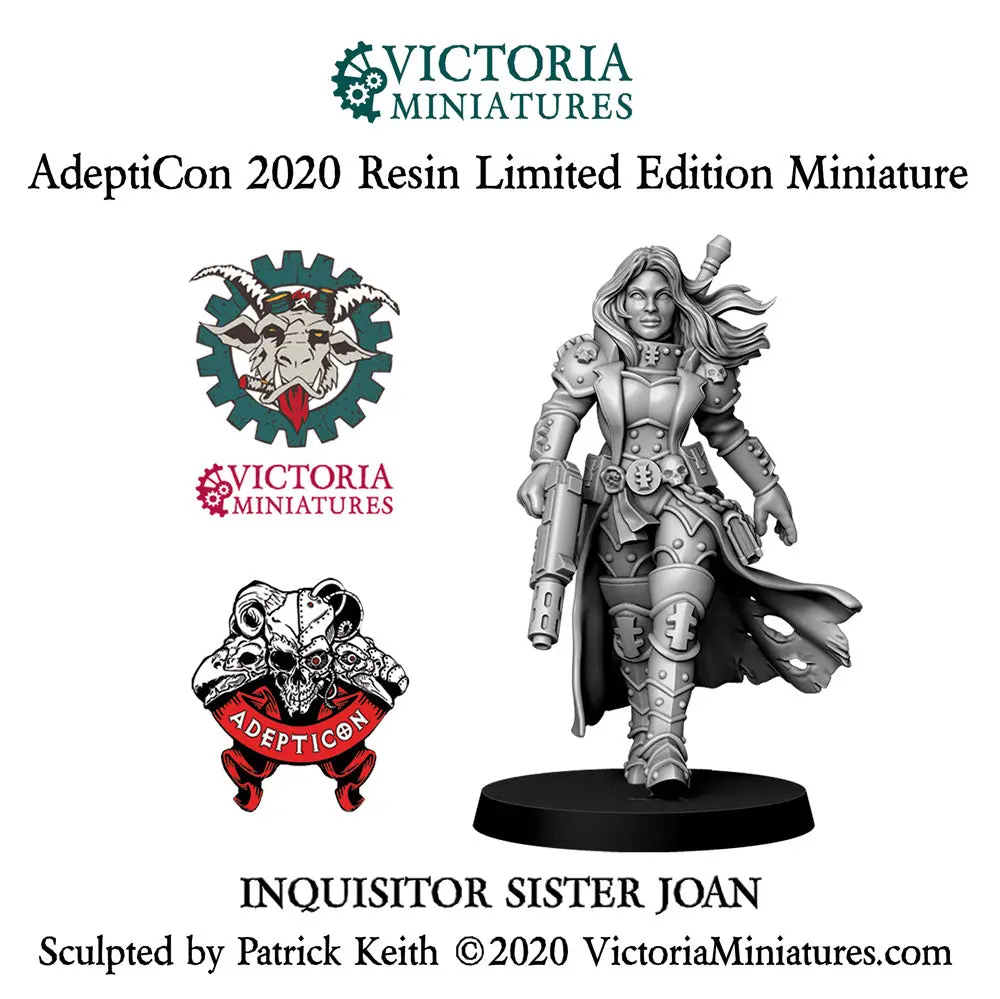 2020 Adepticon Limited Edition, Inquisitor Sister Joan 1