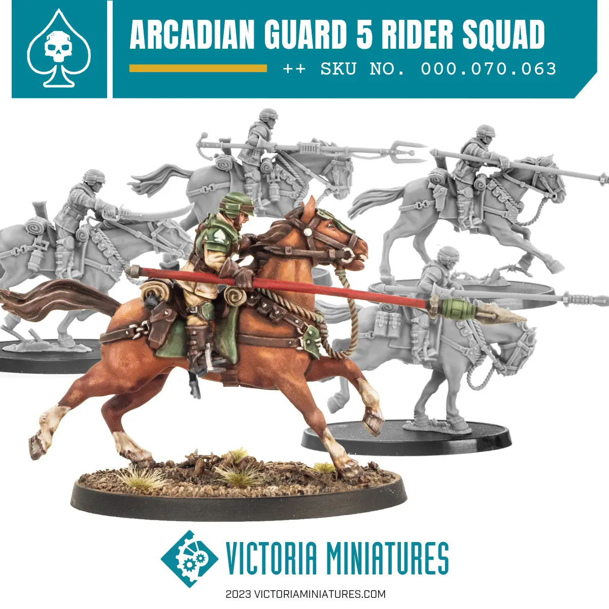 Arcadian Guard Rough Rider Squad 1