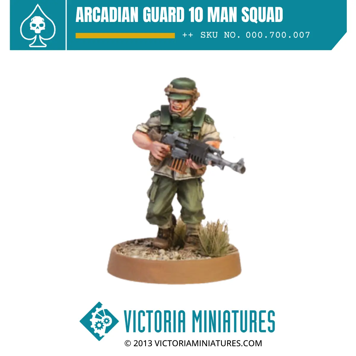 Arcadian Guard 10 Man Squad 1