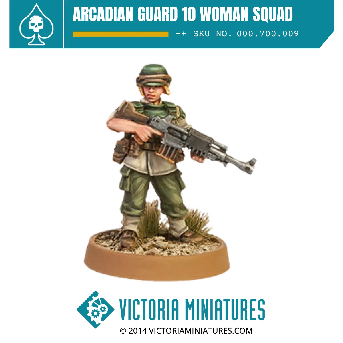 Arcadian Guard 10 Woman Squad. 1