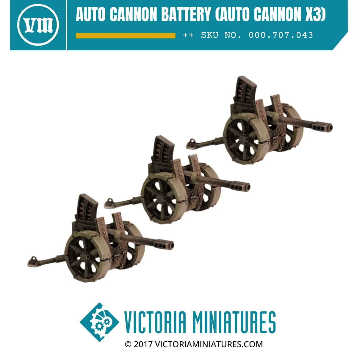Auto Cannon Battery (Auto Cannon X3) 1
