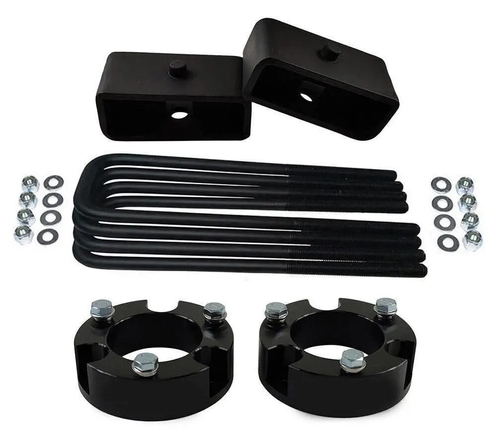 Full Front + Rear Lift Leveling Kit 6-Lug For 2005+ Toyota Tacoma 2Wd 4Wd 1