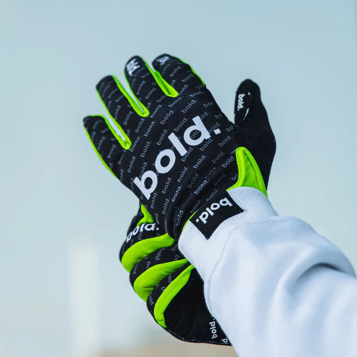 Bold. Airforce Mx Gloves - Fluo Yellow 1