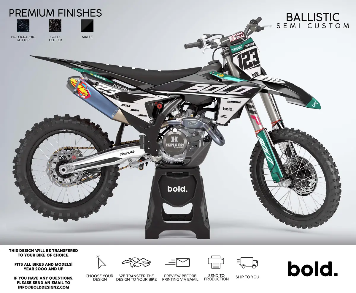 Ballistic - Mx Graphics Kit 1