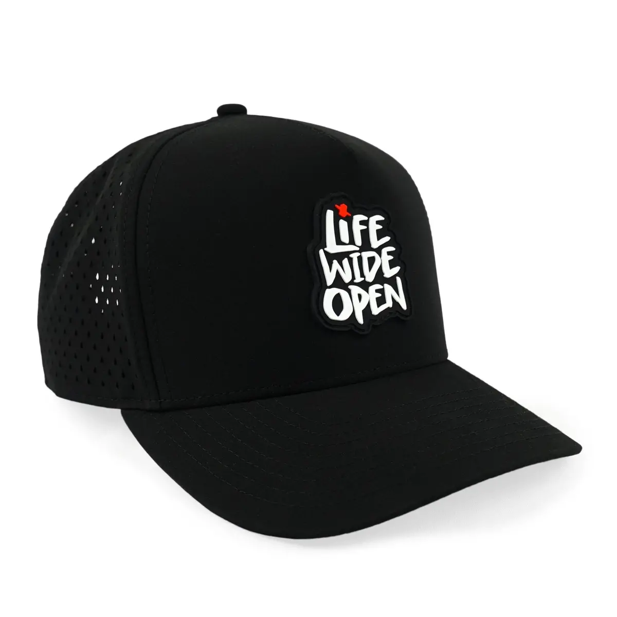 Blackout Grunge Performance Snapback 1