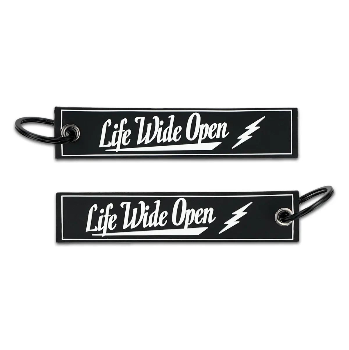 Black Rubber Lwo Jet Tag 1