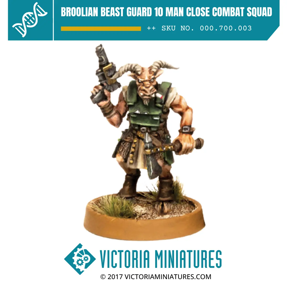 Broolian Beast Guard 10 Man Close Combat Squad. 1