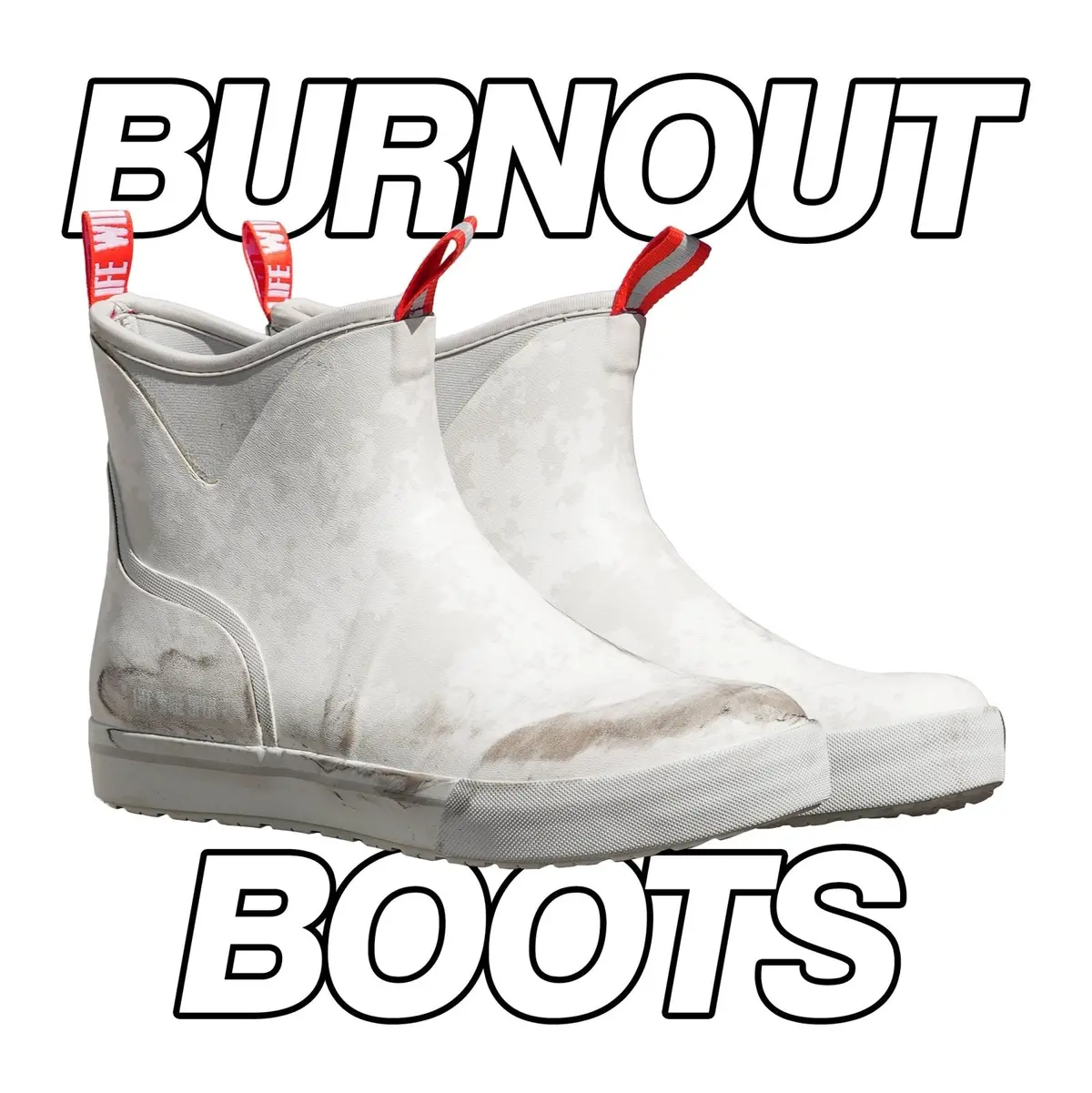 Burnout Sale White Camo Deck Boots 1