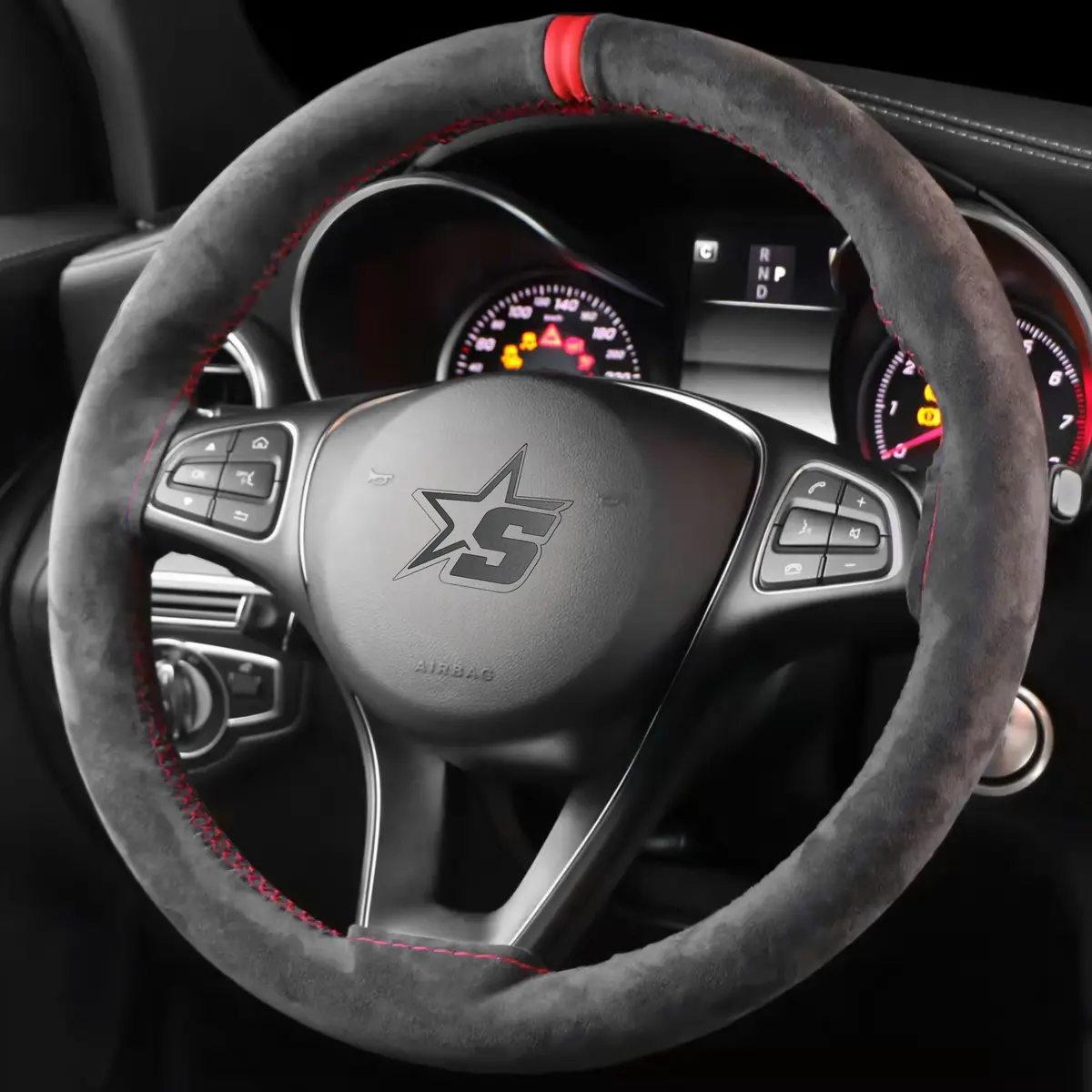 Alcantara Wheel Cover 1
