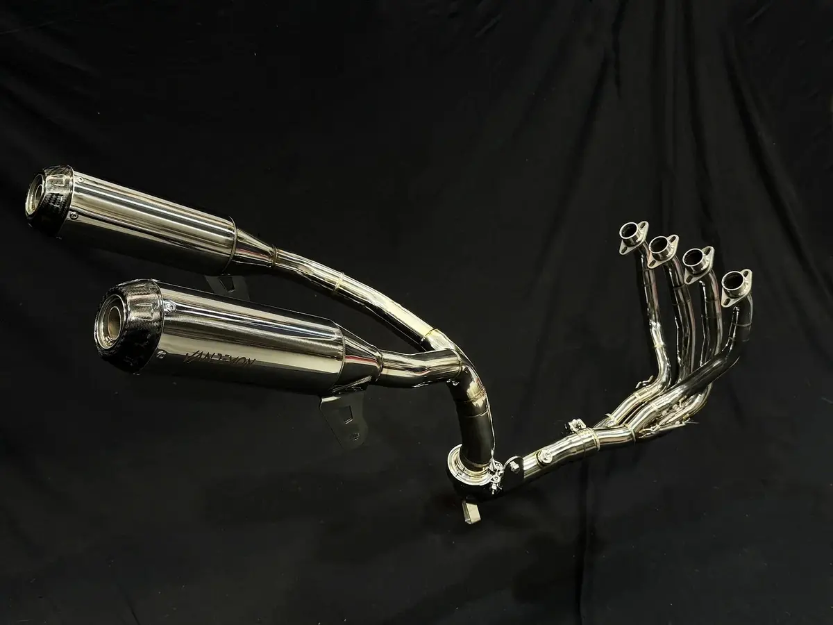 Vandemon  Cfmoto 500Sr Vroom Vandemon High Mount Stainless Steel Exhaust System Va-164 Cfmoto500srsspolexha 1