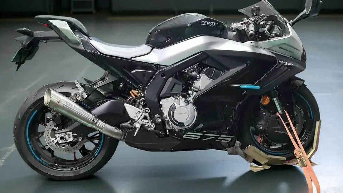 Vandemon Cfmoto 675Sr-R, 675Sr-S 675Nk  Full Titanium Exhaust System Cfmoto675srrtipolexha Va-105 1