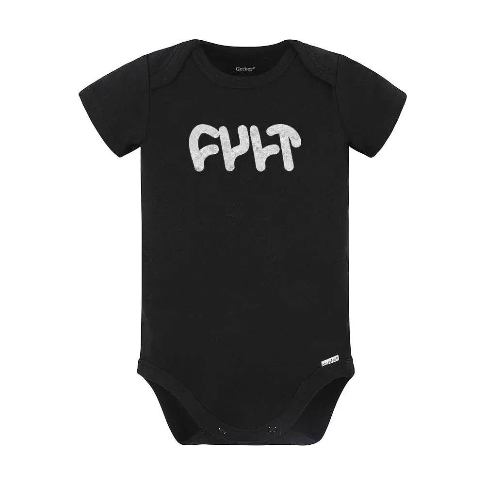 Logo Onesie / Black 1