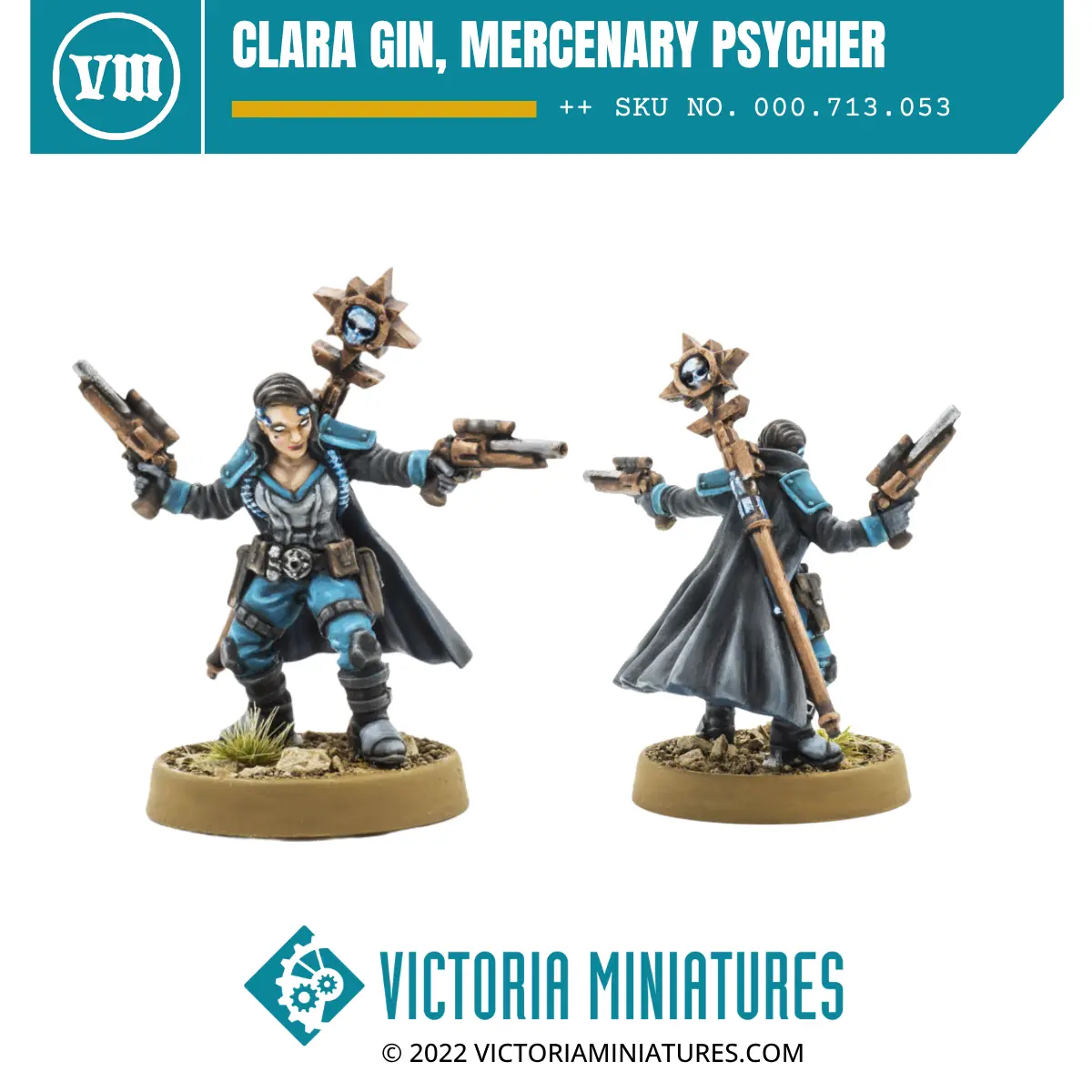 Clara Gin, Mercenary Psycher 1