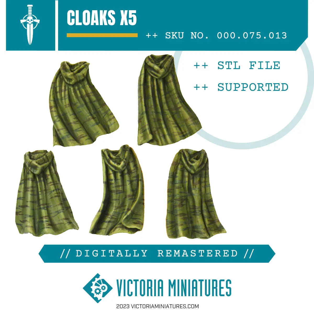 Cloaks X5 .Stl Download 1