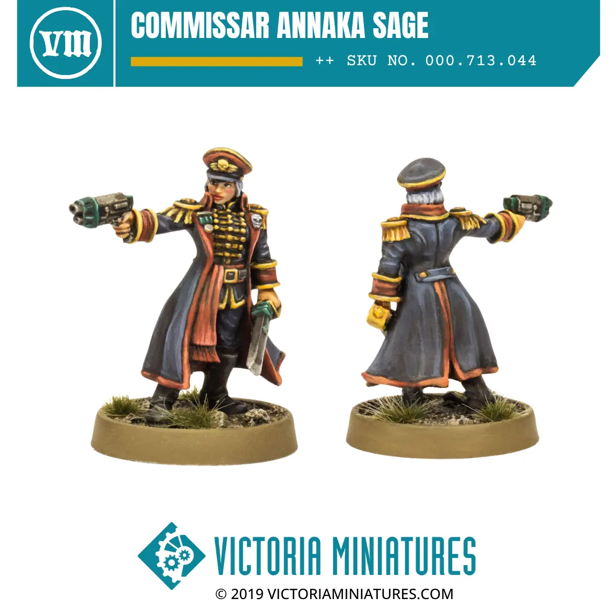 Female Commissar Annaka Sage 1