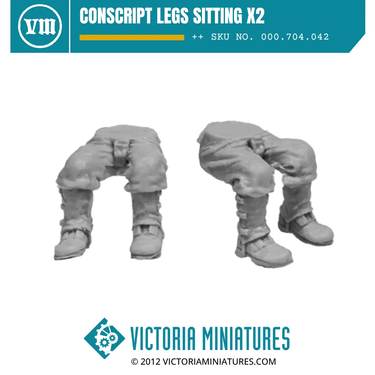 Conscript Legs; Sitting X2 1