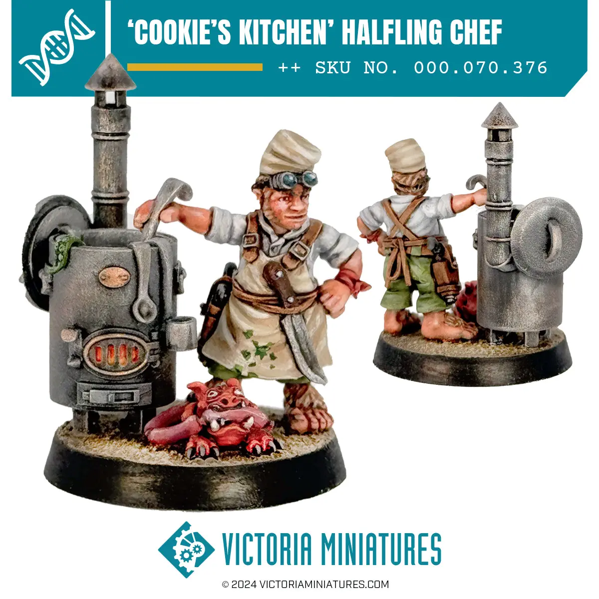 Cookie's Kitchen. Halfling Chef 1