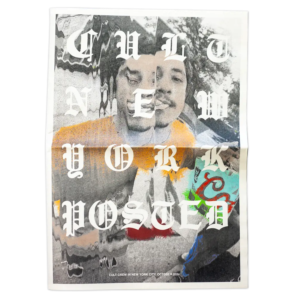 Cult X Silent "Posted" Newspaper 1