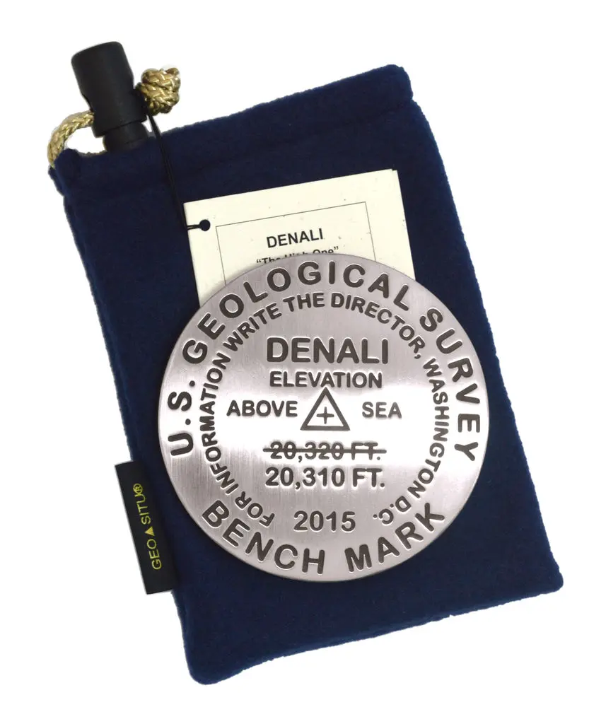 Denali Benchmark Paperweight 1