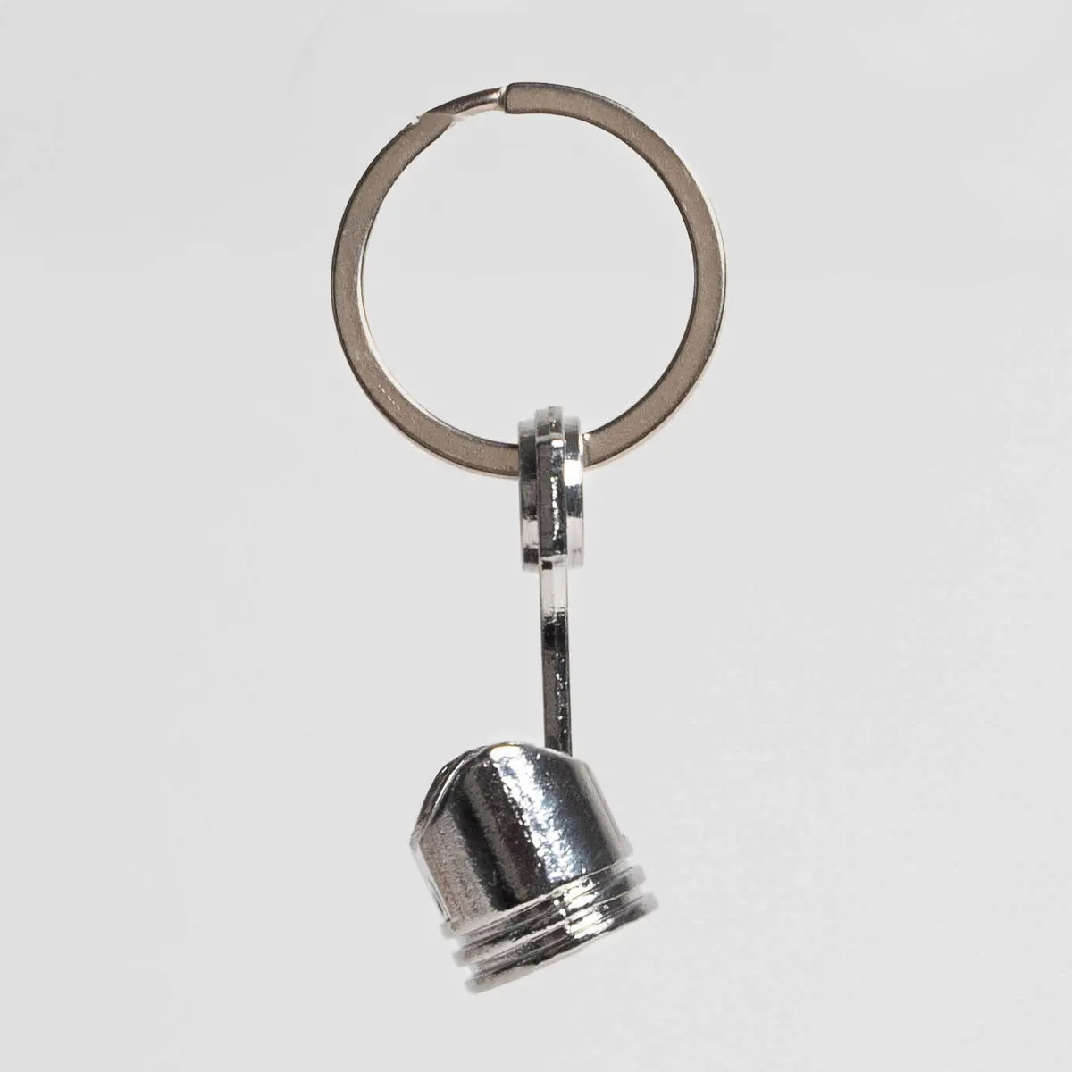 Piston Keychain | Platinum Silver 1