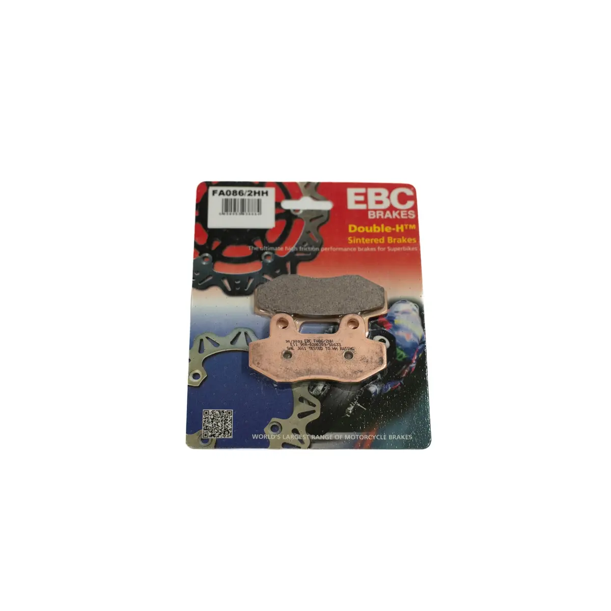 Ebc Brake Pad Sintered (For Bold Handbrake System) 1