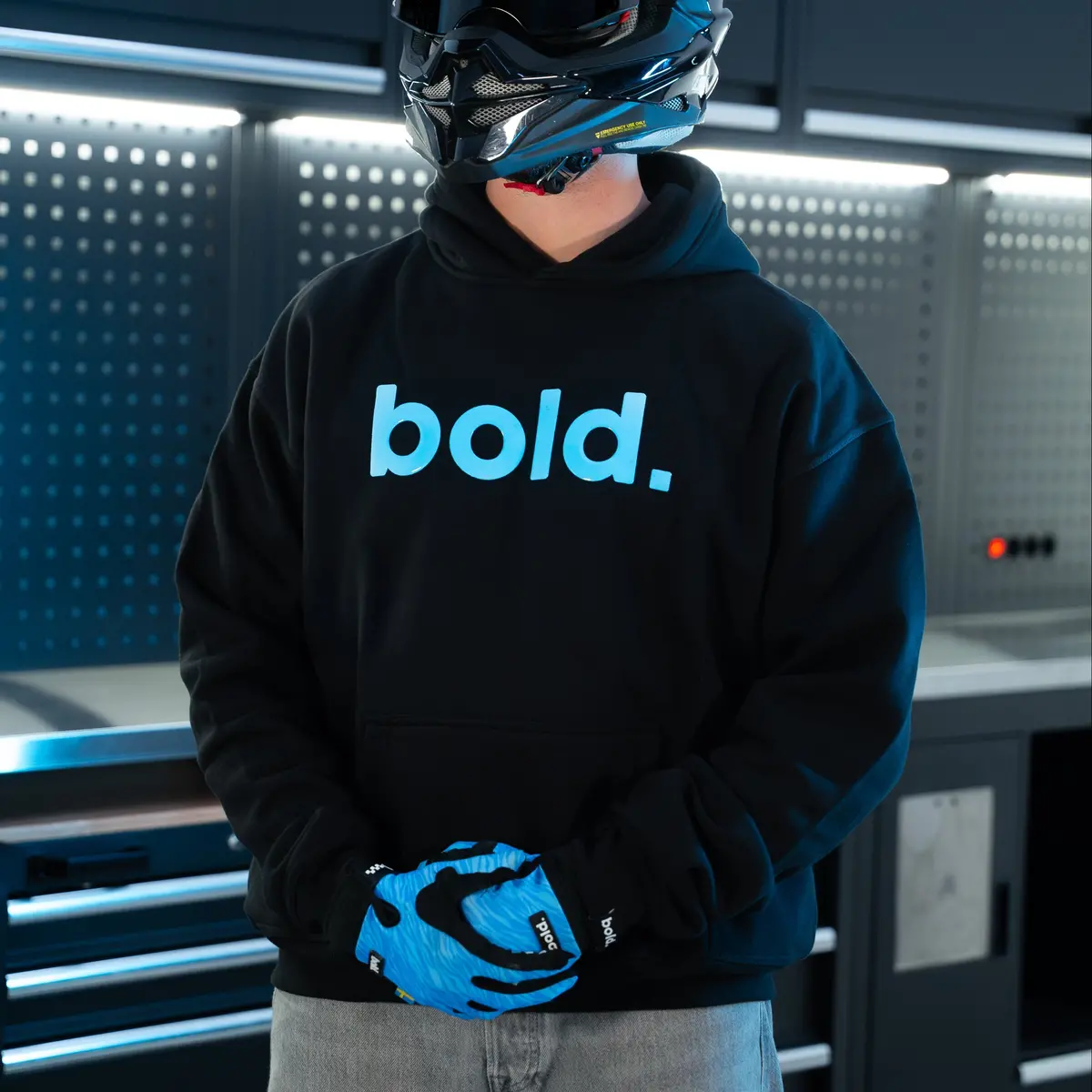 Bold. Dream Chaser Baby Blue Hoodie (Oversize Fit) 1