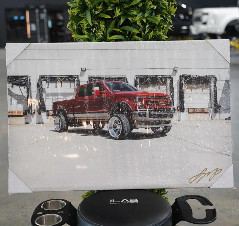 Lgnd29 Signed Canvas - Small 1