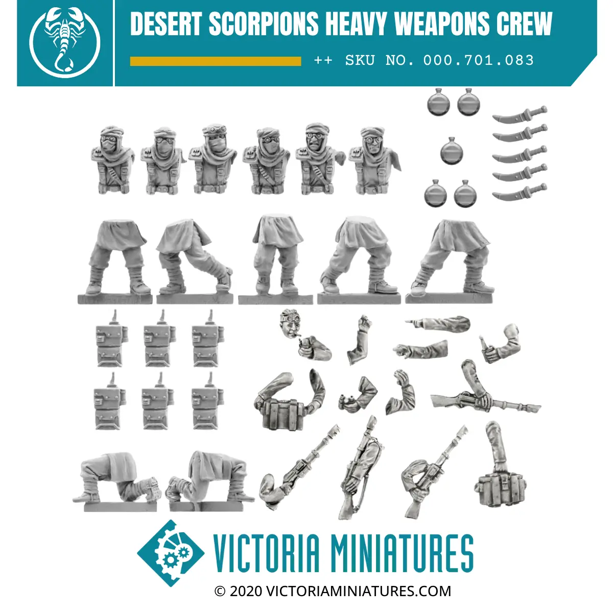 Desert Scorpions Heavy Weapons Crew 1