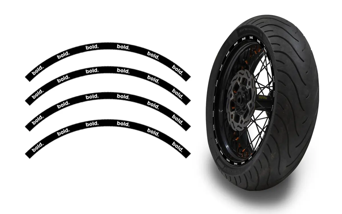 Wheel Stripes - "Bold." 1