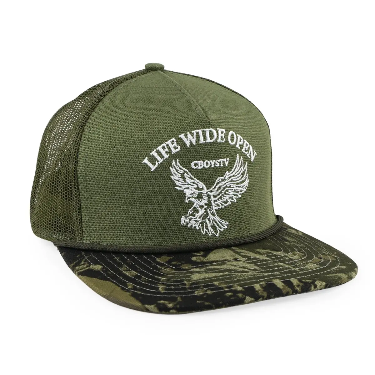 Eagle Canvas Hat 1