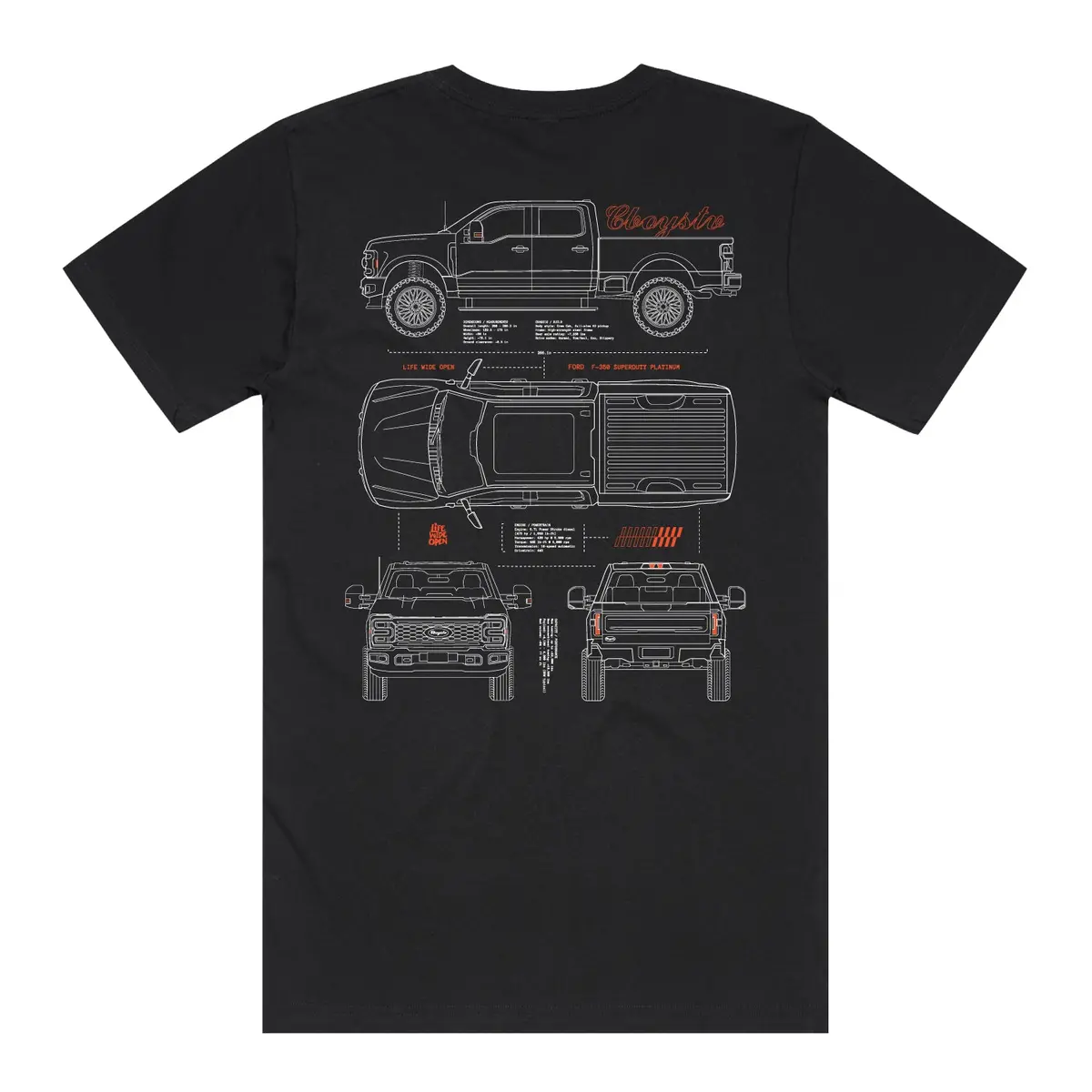 F350 Tech Spec Tee 1