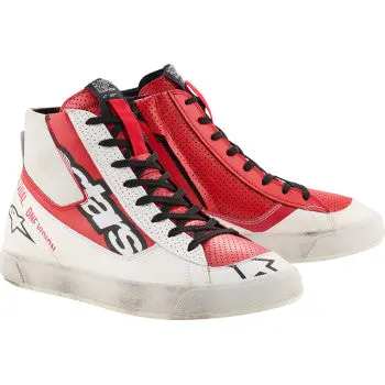 Alpinestars Stated Flair Shoes - White/Bright Red - Us 14 2541326-2230-14 1