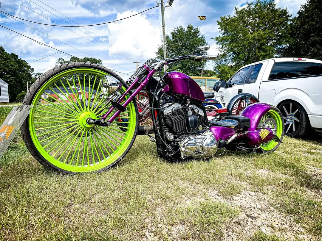 Custom 30" Harley Davidson. Sold 1