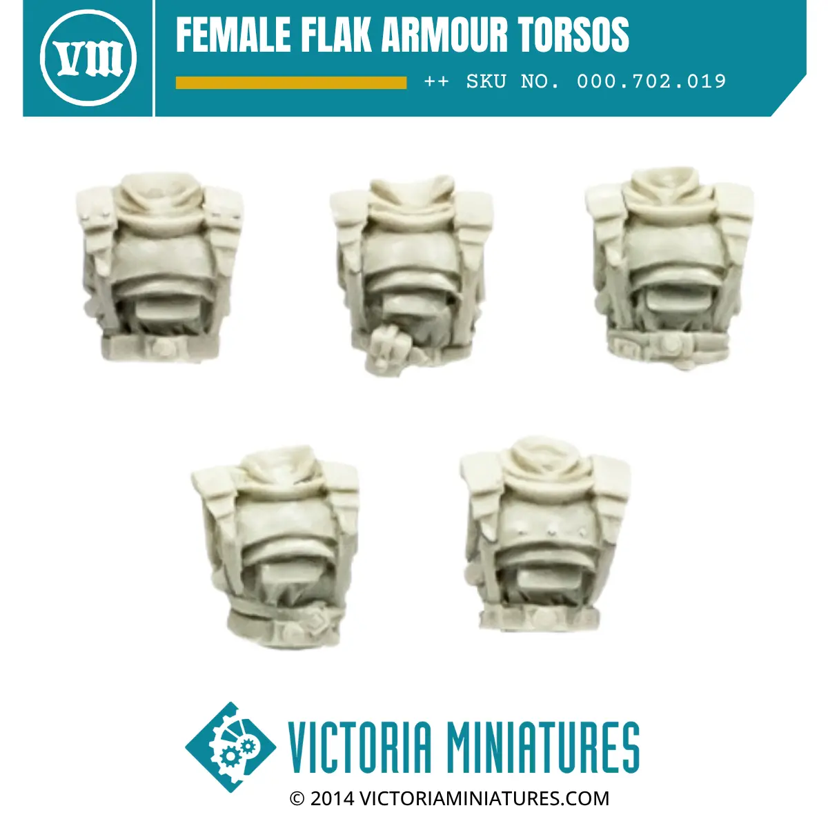 Female Flak Armour Torsos. 1
