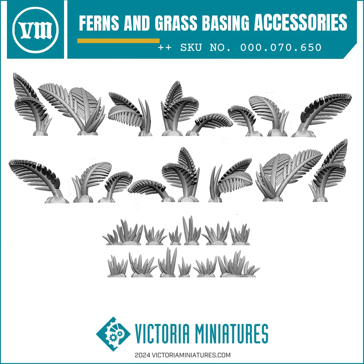 Ferns And Grass Basing Accessories 1