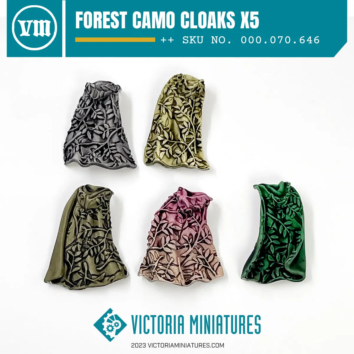 Forest Camo Cloaks X5 1