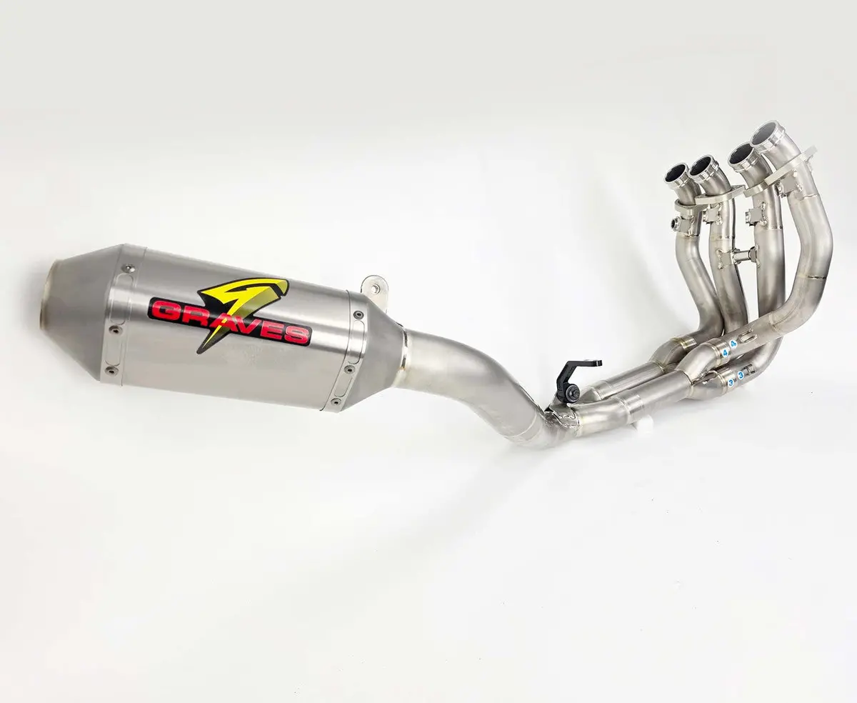 Graves Yamaha R1 2015-2025 2026  Full Titanium Superbike Exhaust System Exy-20R1-Sbkt 1