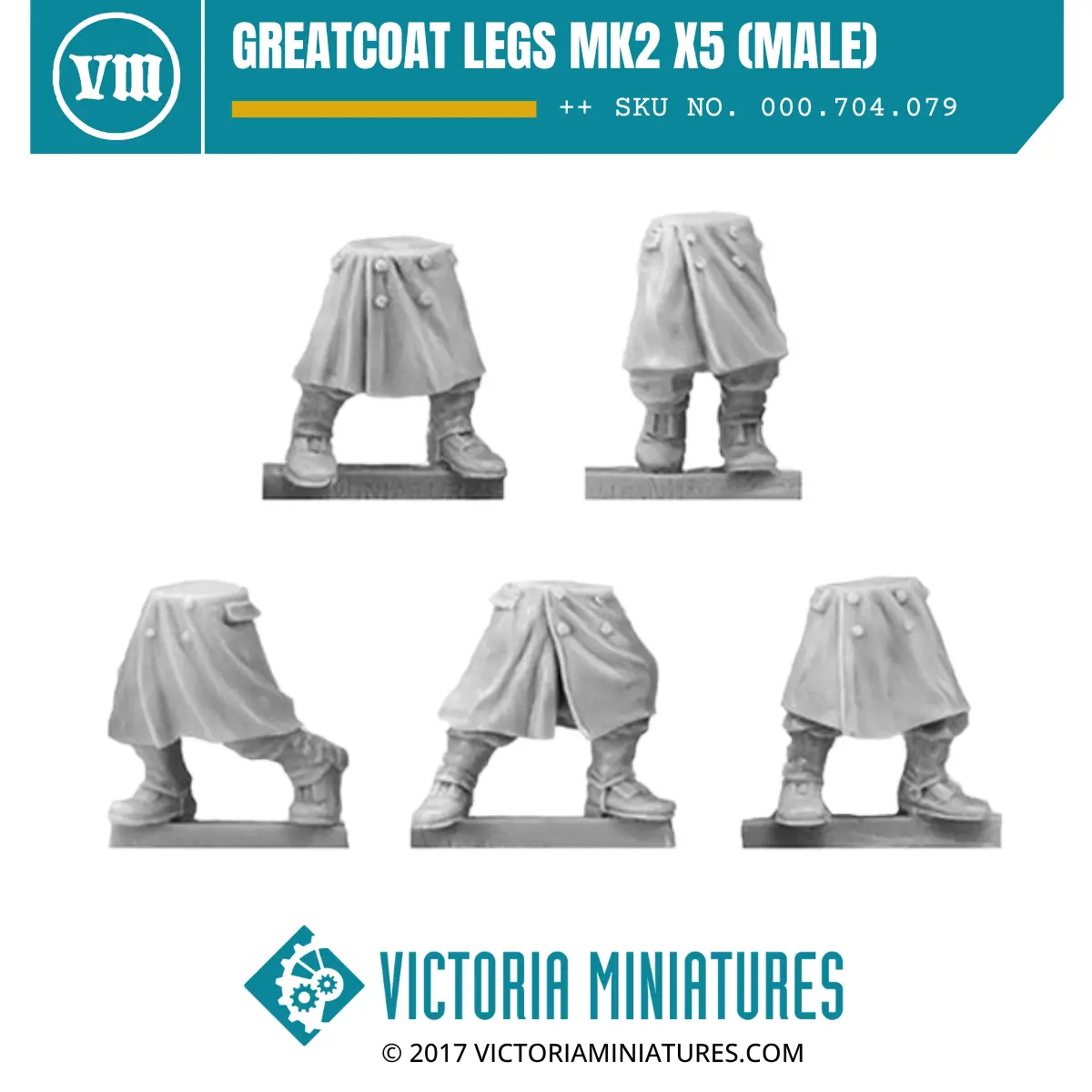 Greatcoat Legs Mk2 X5 (Male) 1